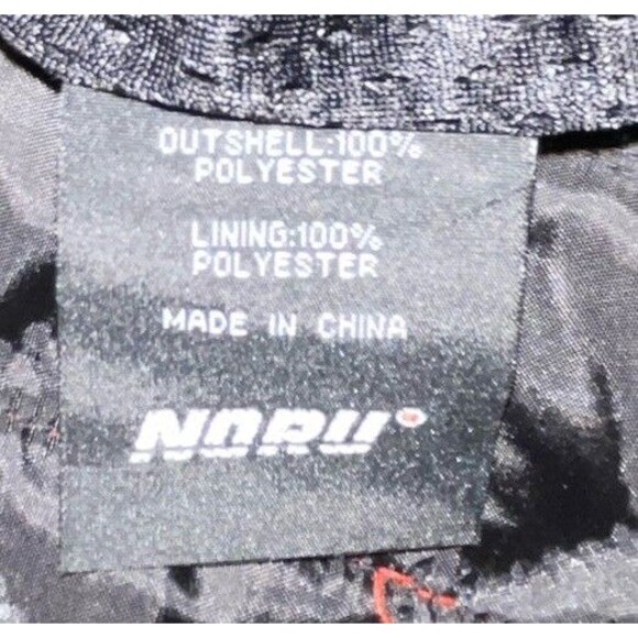 Noru Kuki Durable Mesh Motorcycle Riding Jacket Mens Large Black Padded EUC - Picture 11 of 14